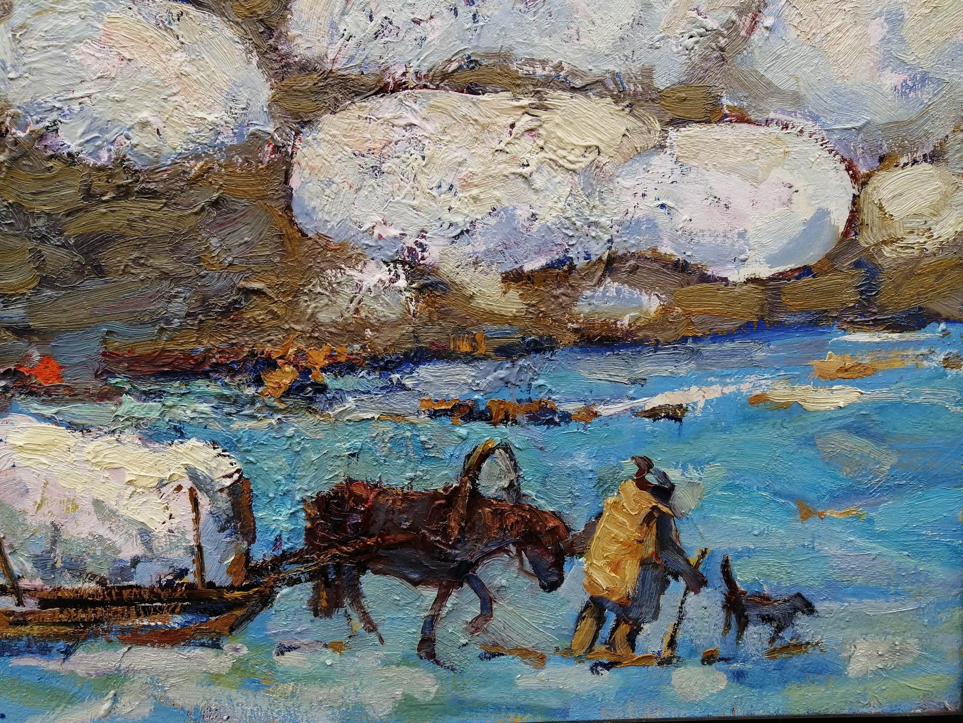 Village landscape Art