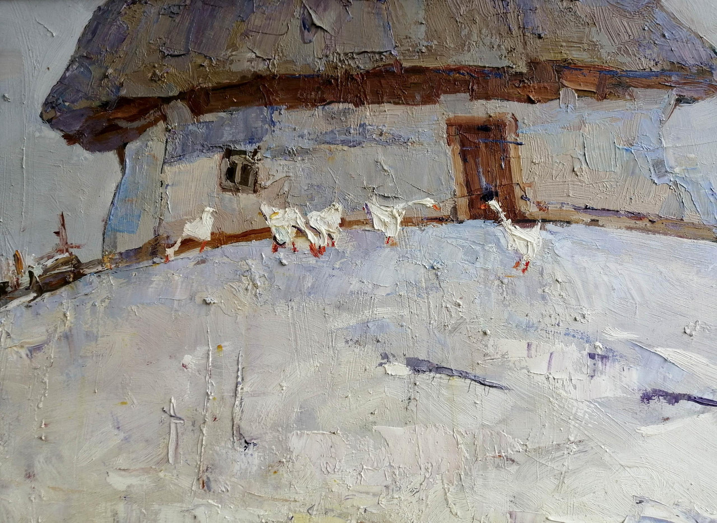 Village landscape Art