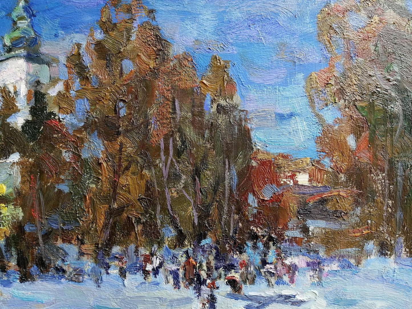 Village landscape Art