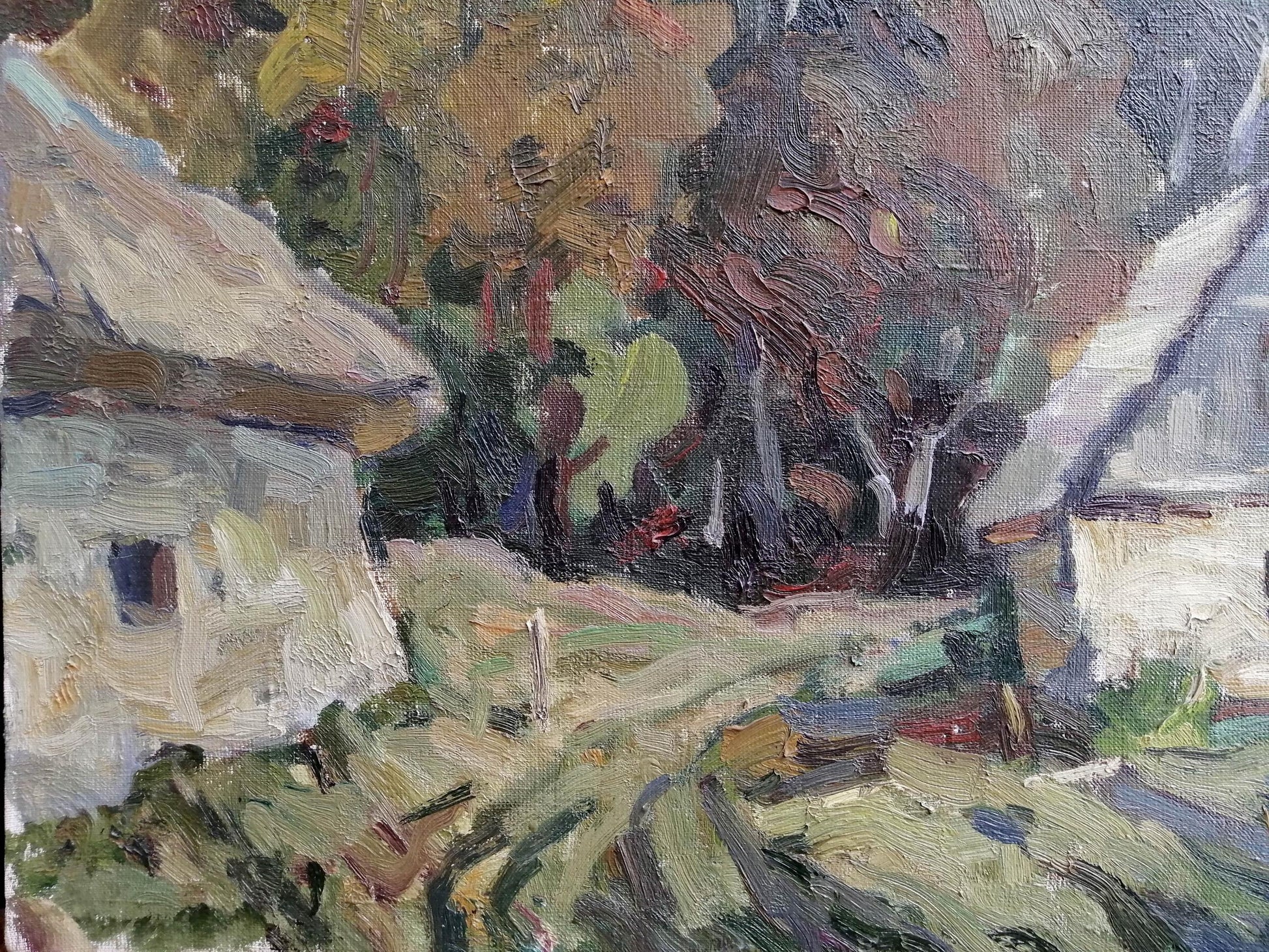  Nature Landscape Village landscape Art