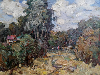 Oil painting Cold day Ivanyuk Alex