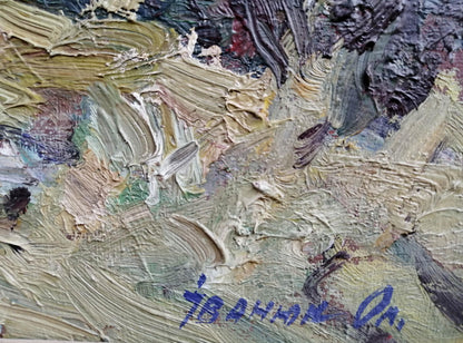 Oil painting Cold day Ivanyuk Alex