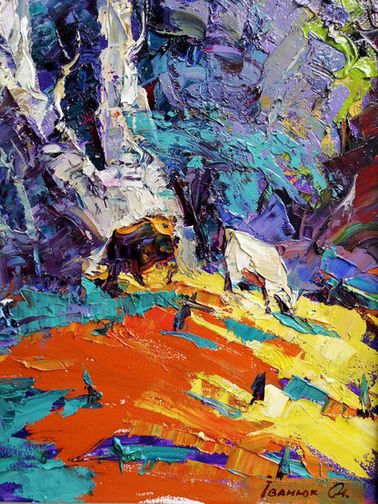 Nature Landscape Village landscape Art