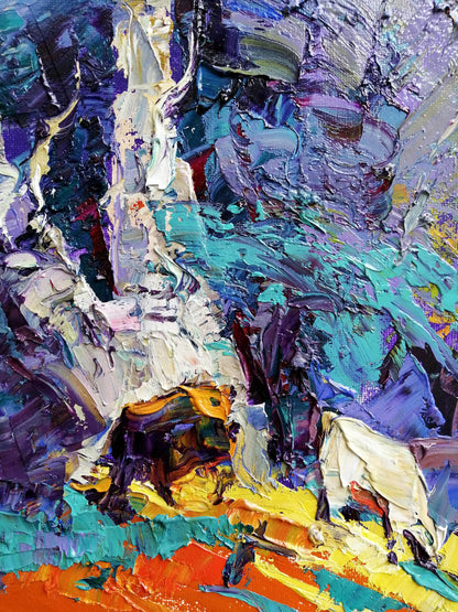  Nature Village landscape Art