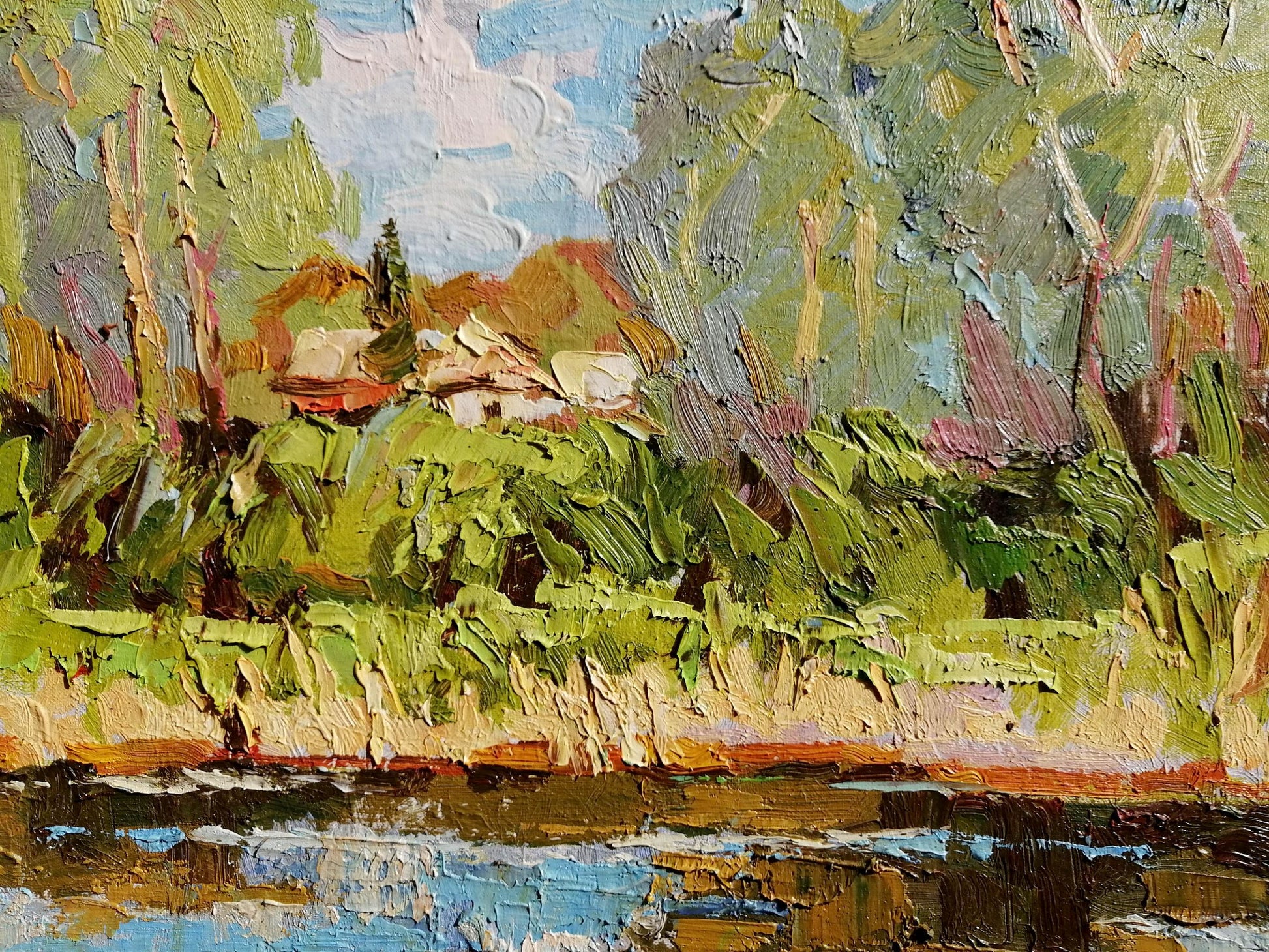 Summer Landscape Rural Art