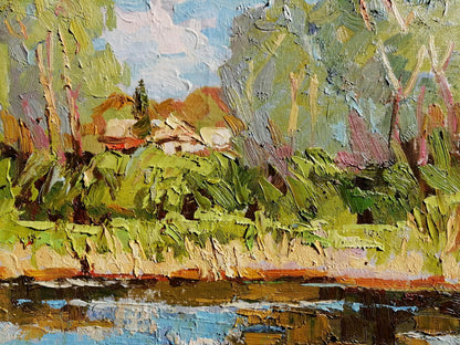 Summer Landscape Rural Art