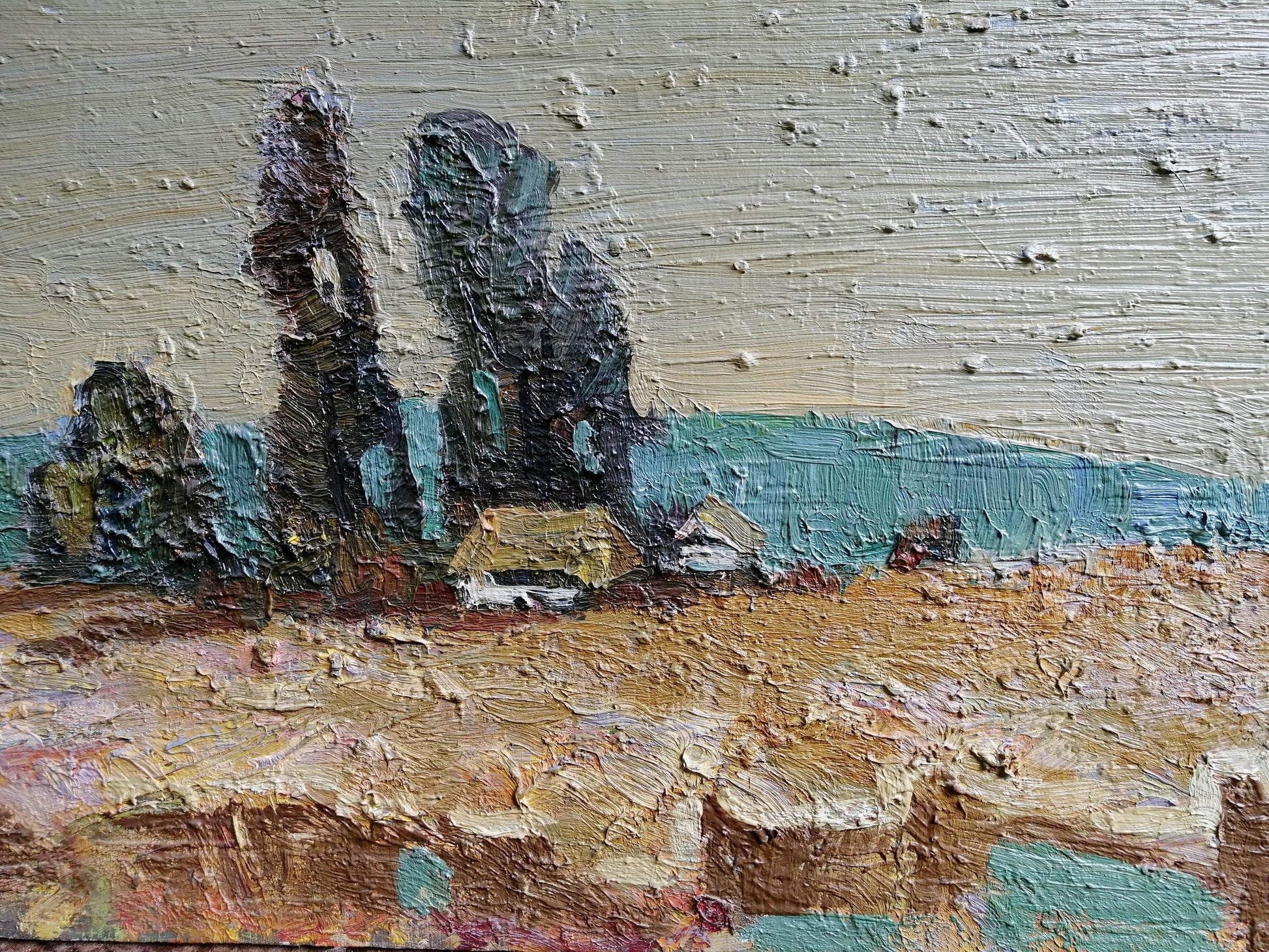 Village landscape Art