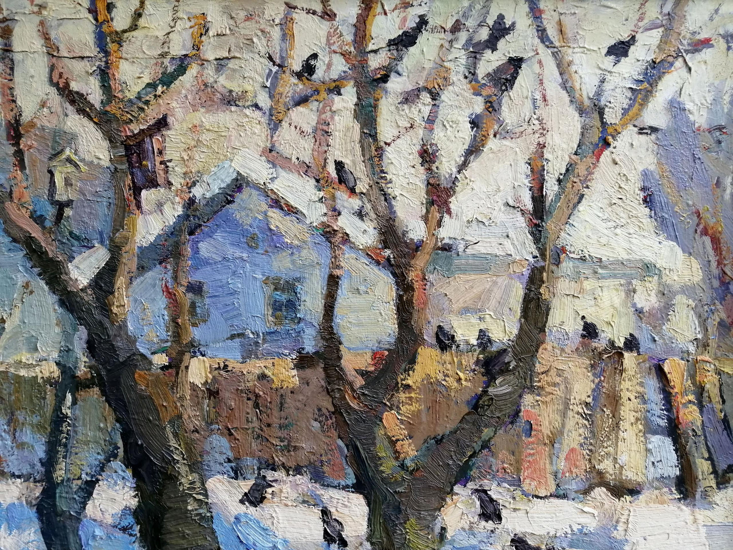 Village landscape Art