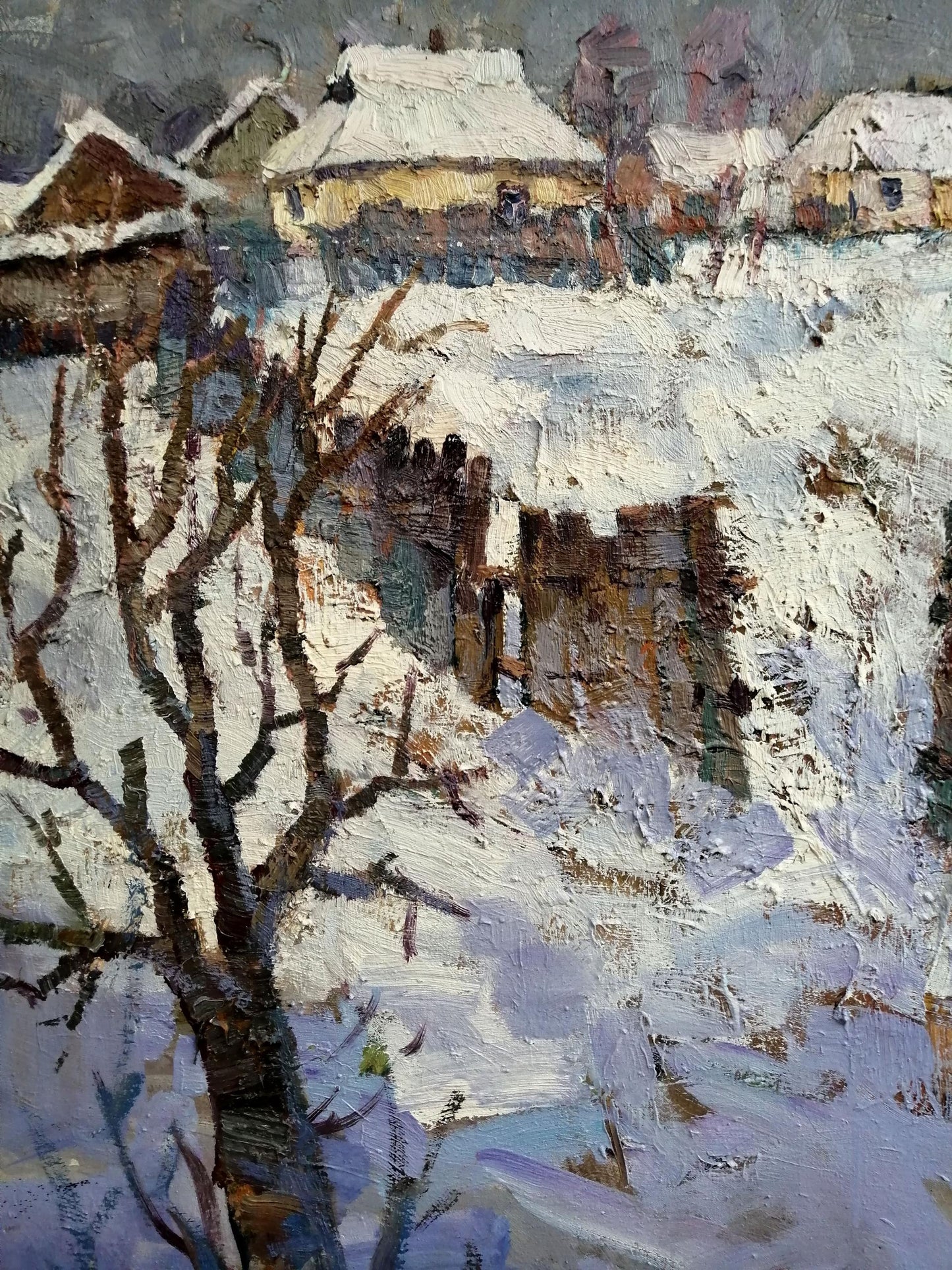 Oil painting Cathedral Square
