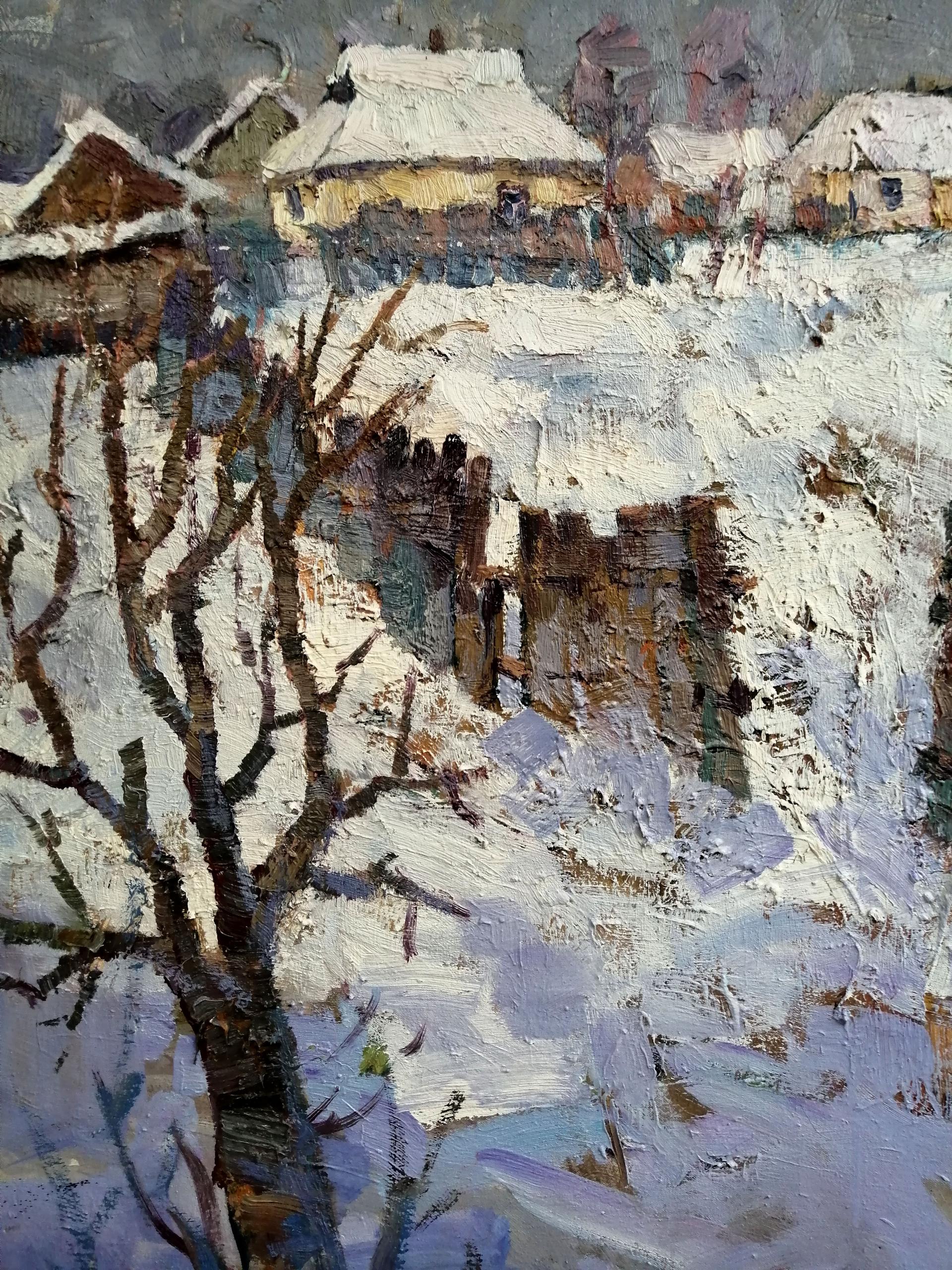 Oil painting Cathedral Square