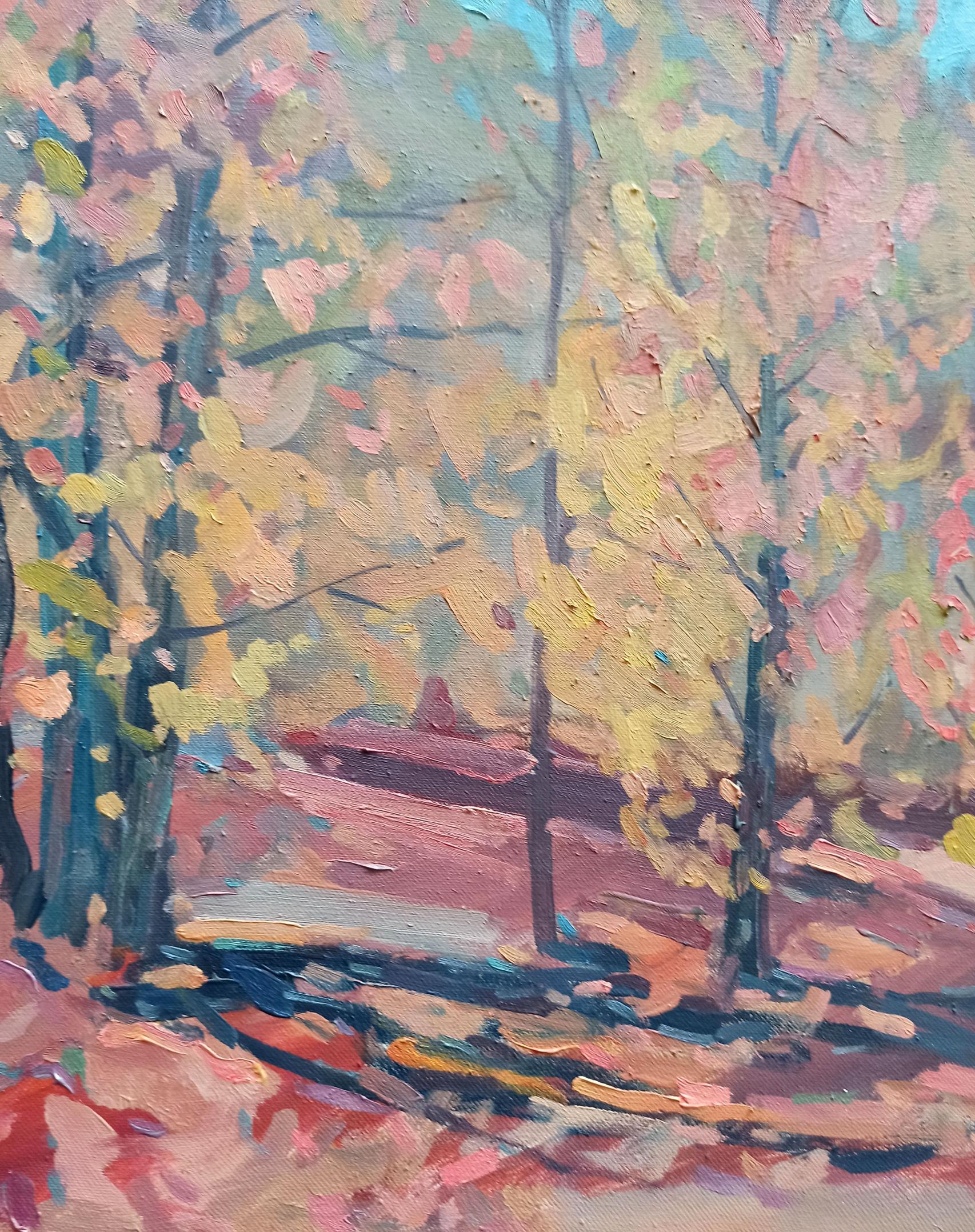 Autumn River Landscape 