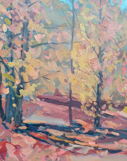 Autumn River Landscape 