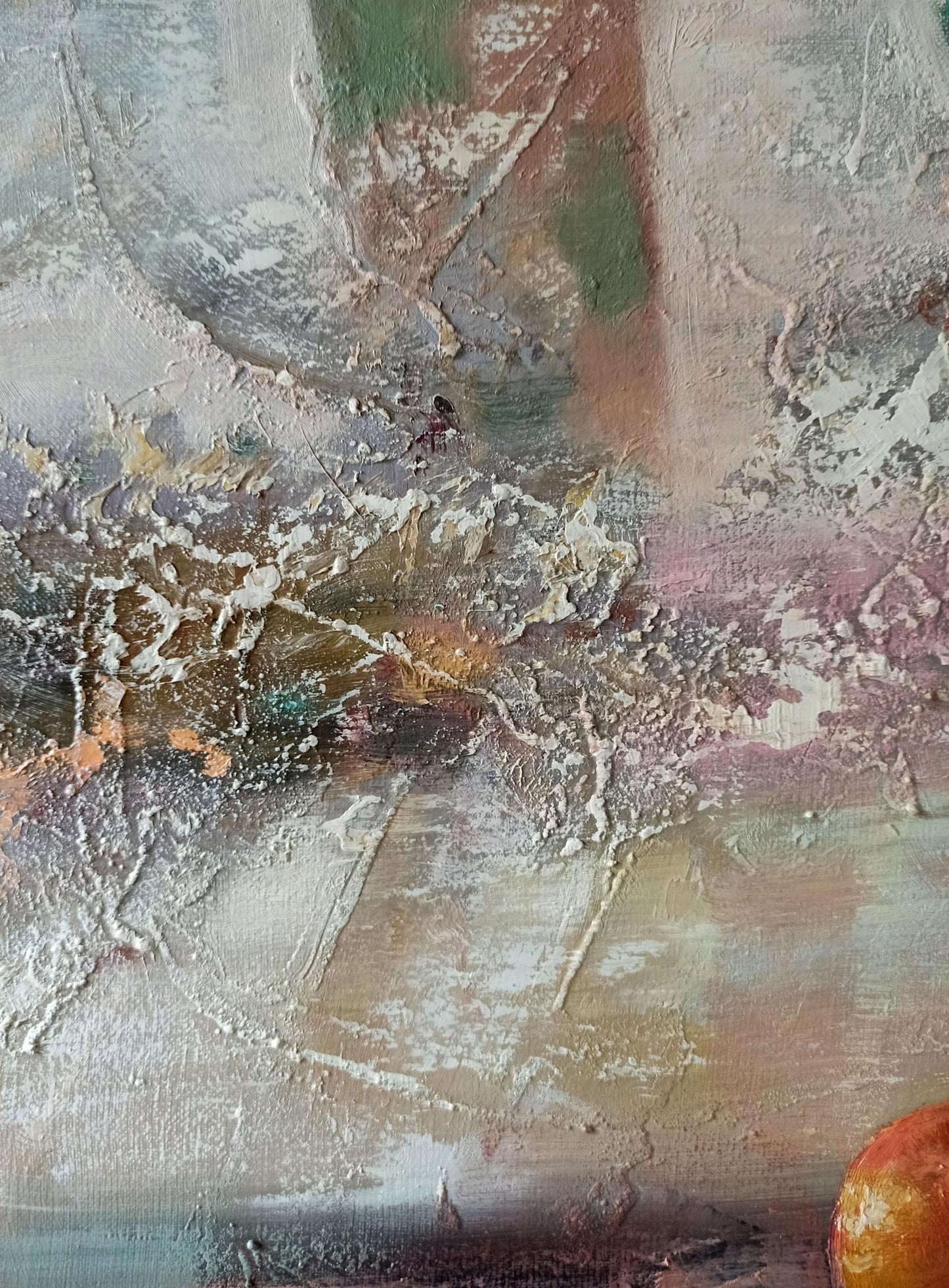 Abstract oil painting