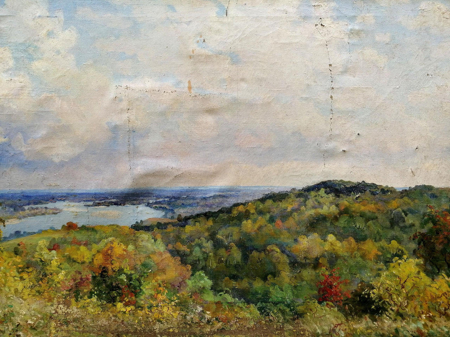 Oil painting On the Dnieper Nepiypivo Vasily Ignatievich