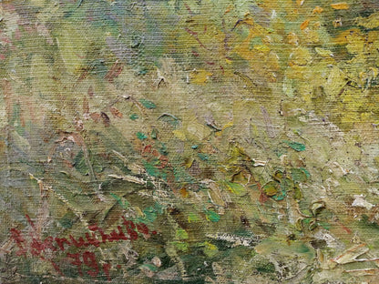 Oil painting On the Dnieper Nepiypivo Vasily Ignatievich