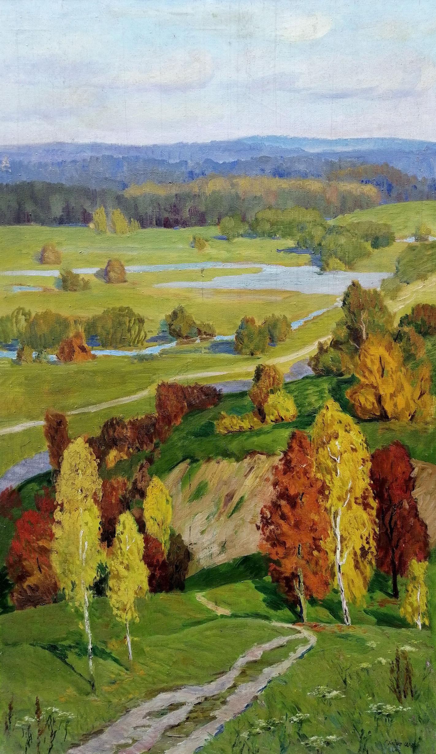 Oil painting With views into the distance Khokhlov Stanislav Alekseevich