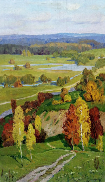Oil painting With views into the distance Khokhlov Stanislav Alekseevich