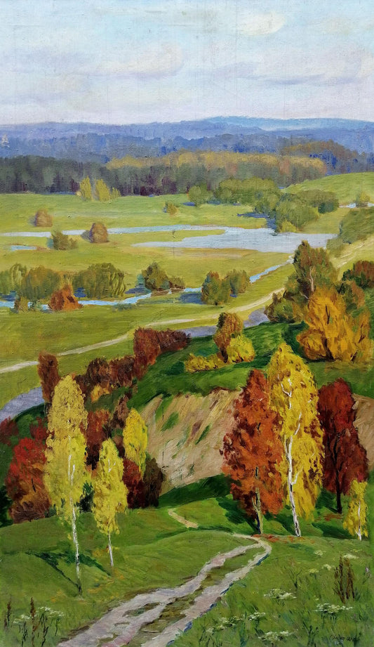 Oil painting With views into the distance Khokhlov Stanislav Alekseevich
