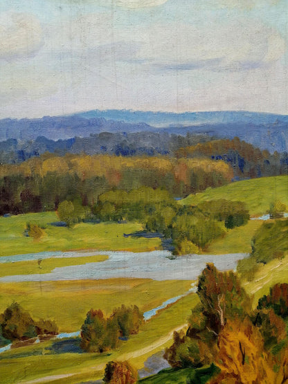 Oil painting With views into the distance Khokhlov Stanislav Alekseevich
