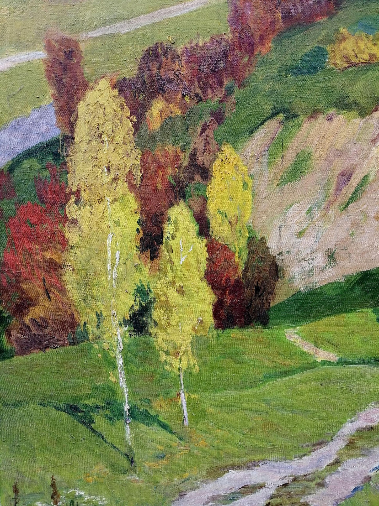 Oil painting With views into the distance Khokhlov Stanislav Alekseevich