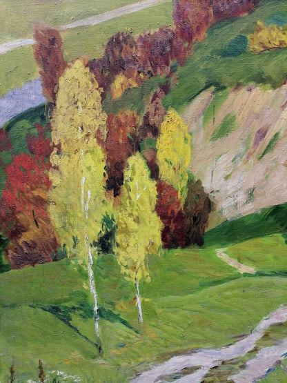 Oil painting With views into the distance Khokhlov Stanislav Alekseevich