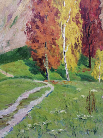 Oil painting With views into the distance Khokhlov Stanislav Alekseevich