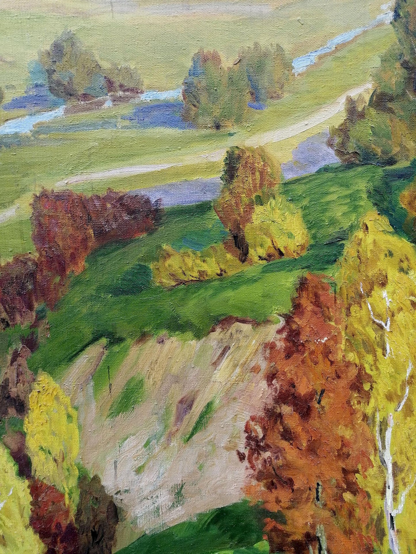 Oil painting With views into the distance Khokhlov Stanislav Alekseevich