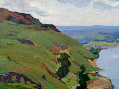 Oil painting It is noon Gantman Moisey Faibovich