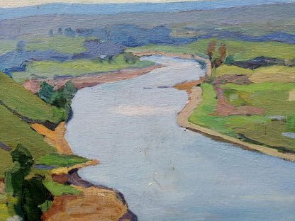 Oil painting It is noon Gantman Moisey Faibovich