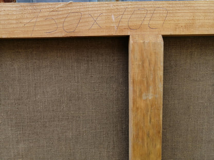 Oil painting Forest Lake Unknown artist