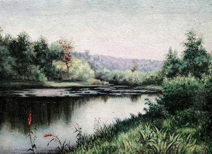 Oil painting Far from everyone Unknown artist