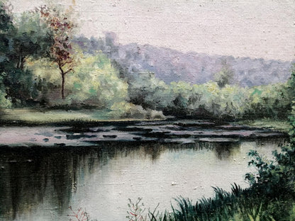 Oil painting Far from everyone Unknown artist