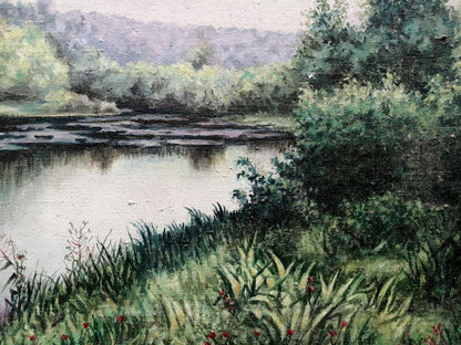 Oil painting Far from everyone Unknown artist