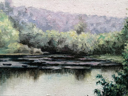Oil painting Far from everyone Unknown artist