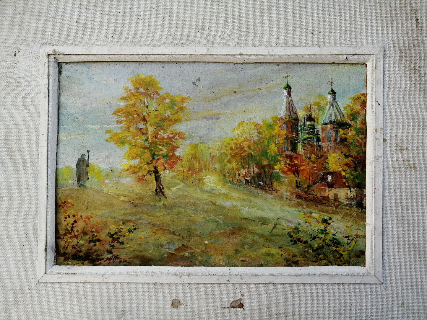 Oil painting At home Unknown artist