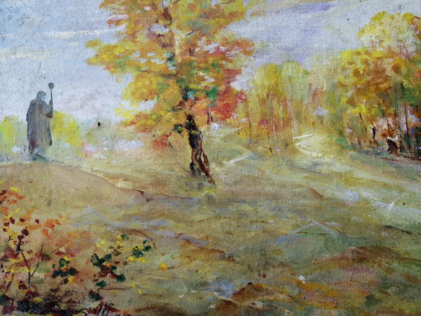 Oil painting At home Unknown artist