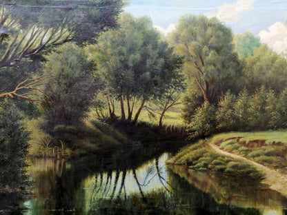 Oil painting In the thick of the forest Tolkach Anatoliy Illarionovich