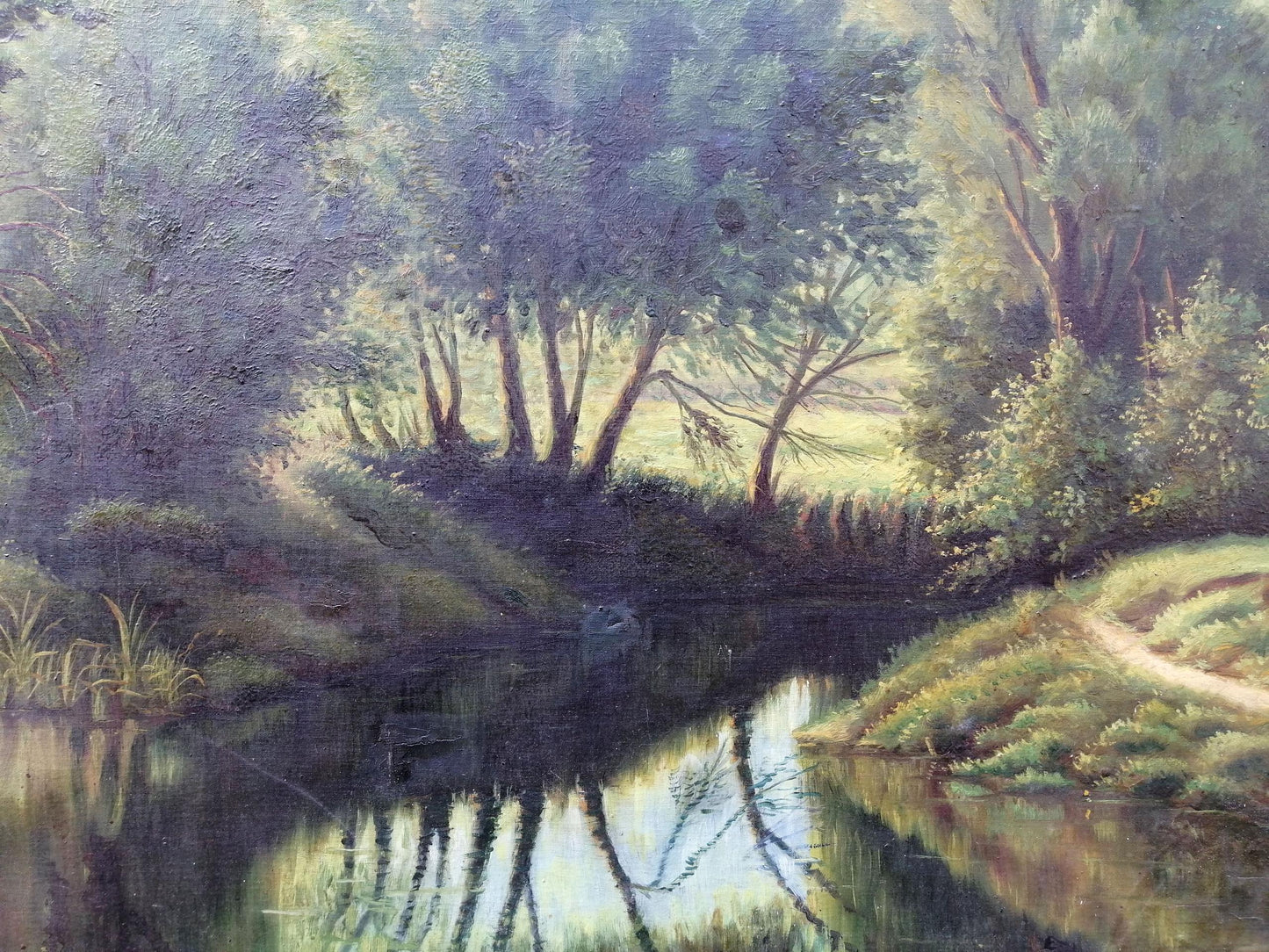 Oil painting In the thick of the forest Tolkach Anatoliy Illarionovich