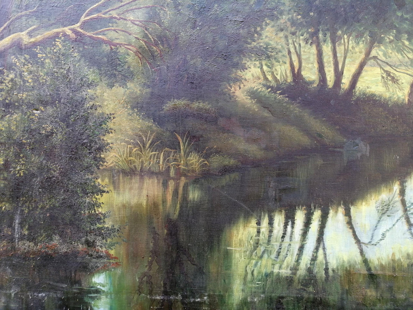 Oil painting In the thick of the forest Tolkach Anatoliy Illarionovich