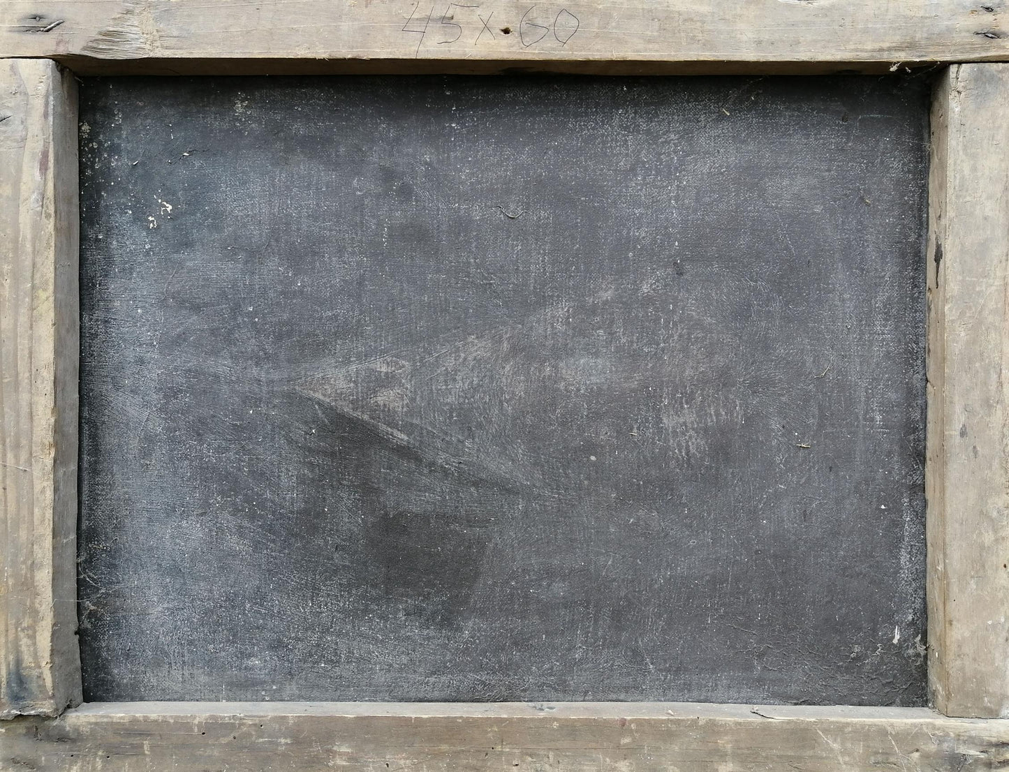 Oil painting House near the forest Unknown artist