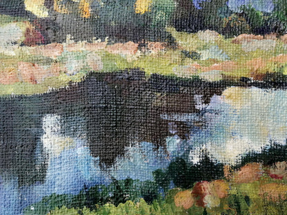 Oil painting Natural scenery Unknown artist