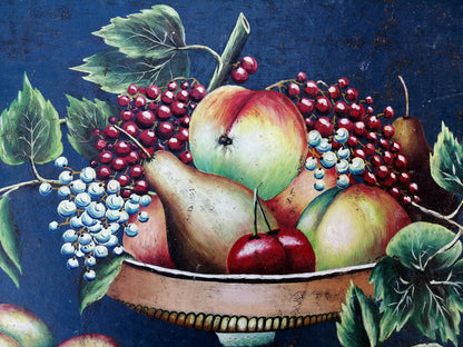 Oil painting Still life with sweets Unknown artist
