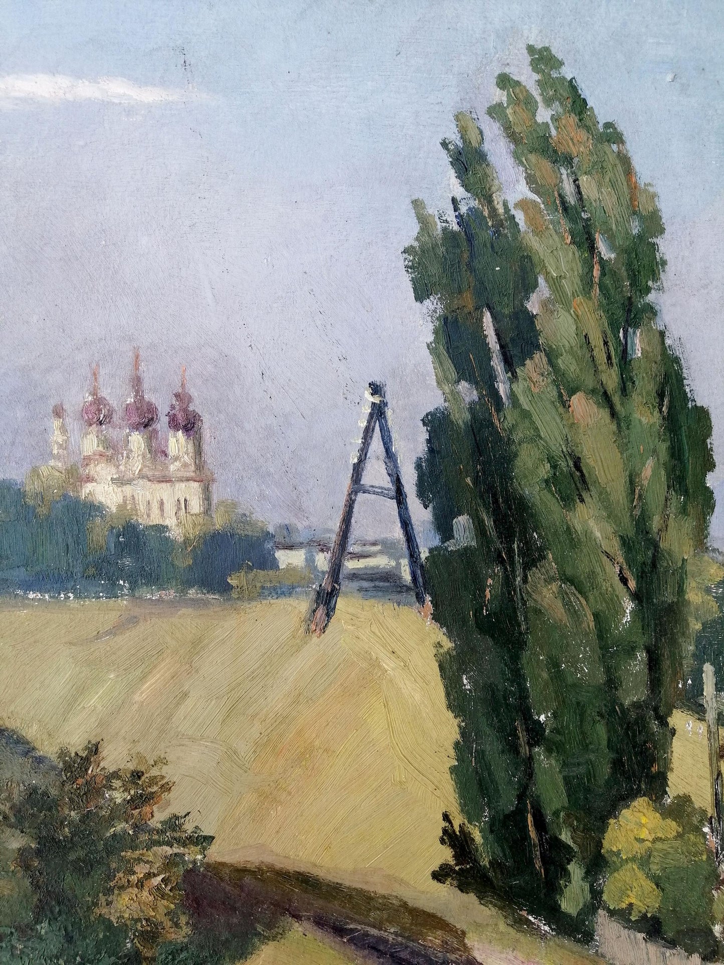 Oil painting Way home Unknown artist