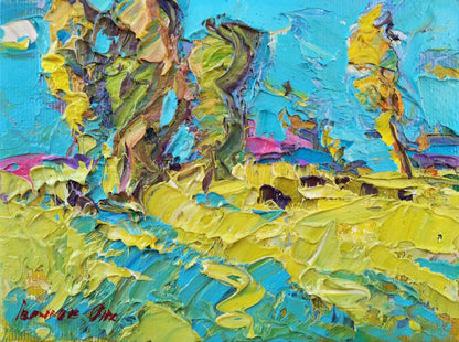 Oil painting Sunny warm day Ivanyuk Alex
