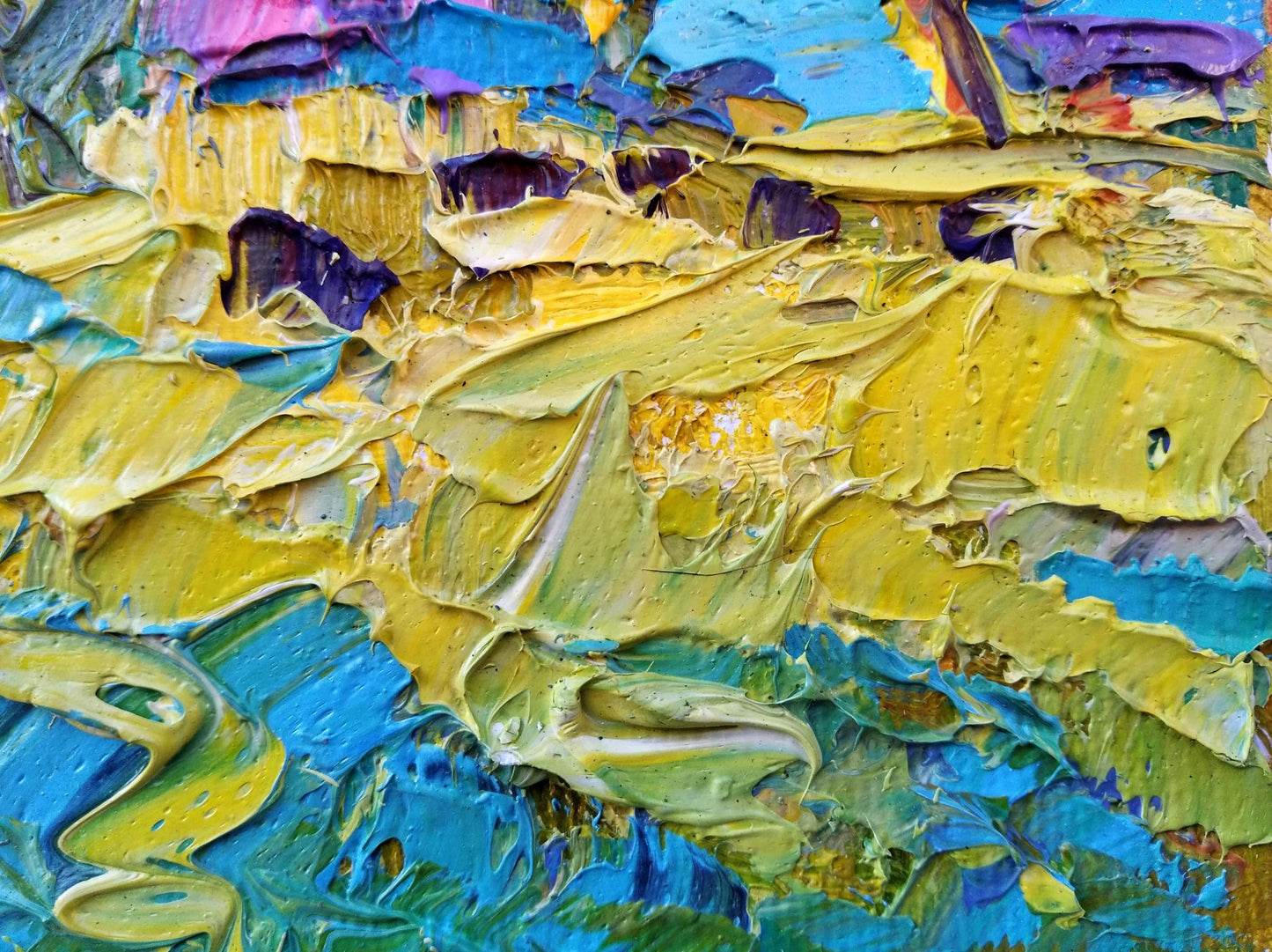 Village landscape Art 