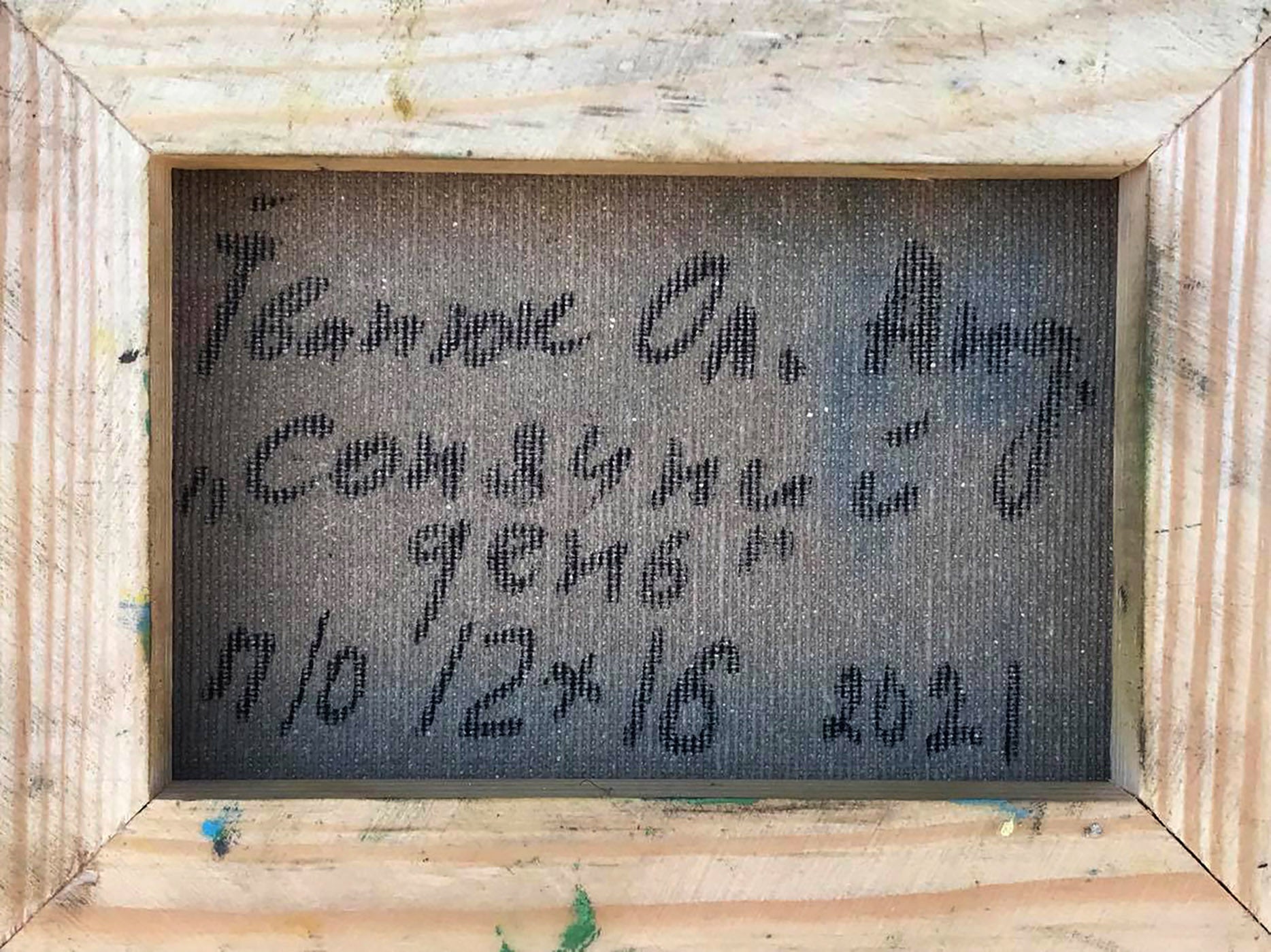 Backdrop of the painting 