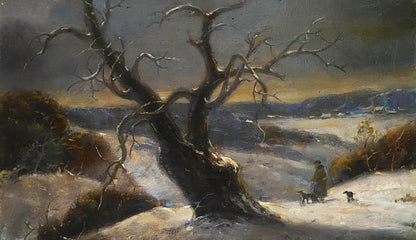 Oil painting Return buy