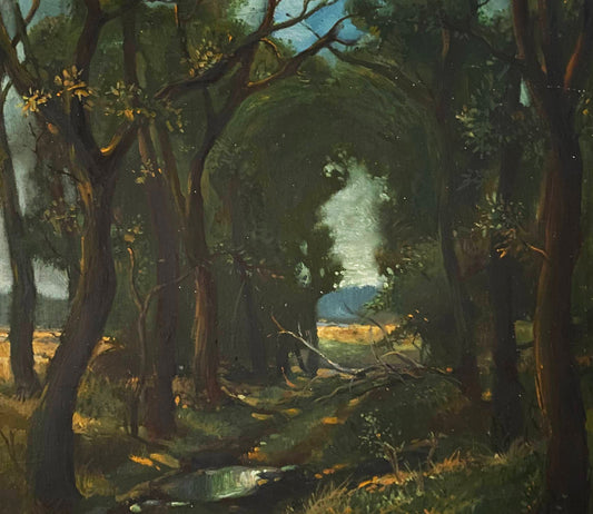 Oil painting After the rain buy