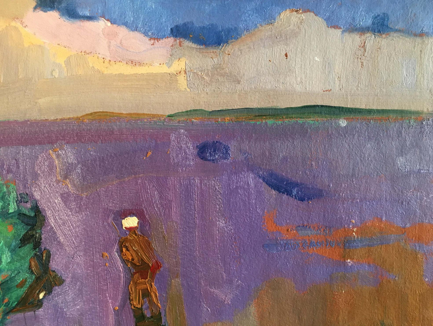 Abstract oil painting Mirage Kiyansky Yuri Ivanovich