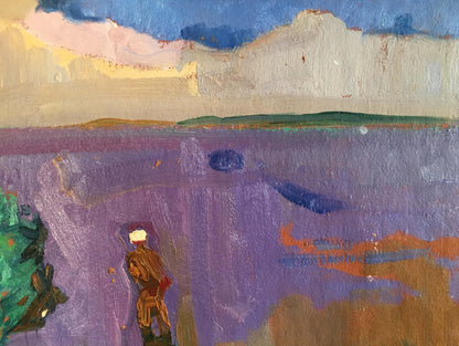 Abstract oil painting Mirage Kiyansky Yuri Ivanovich